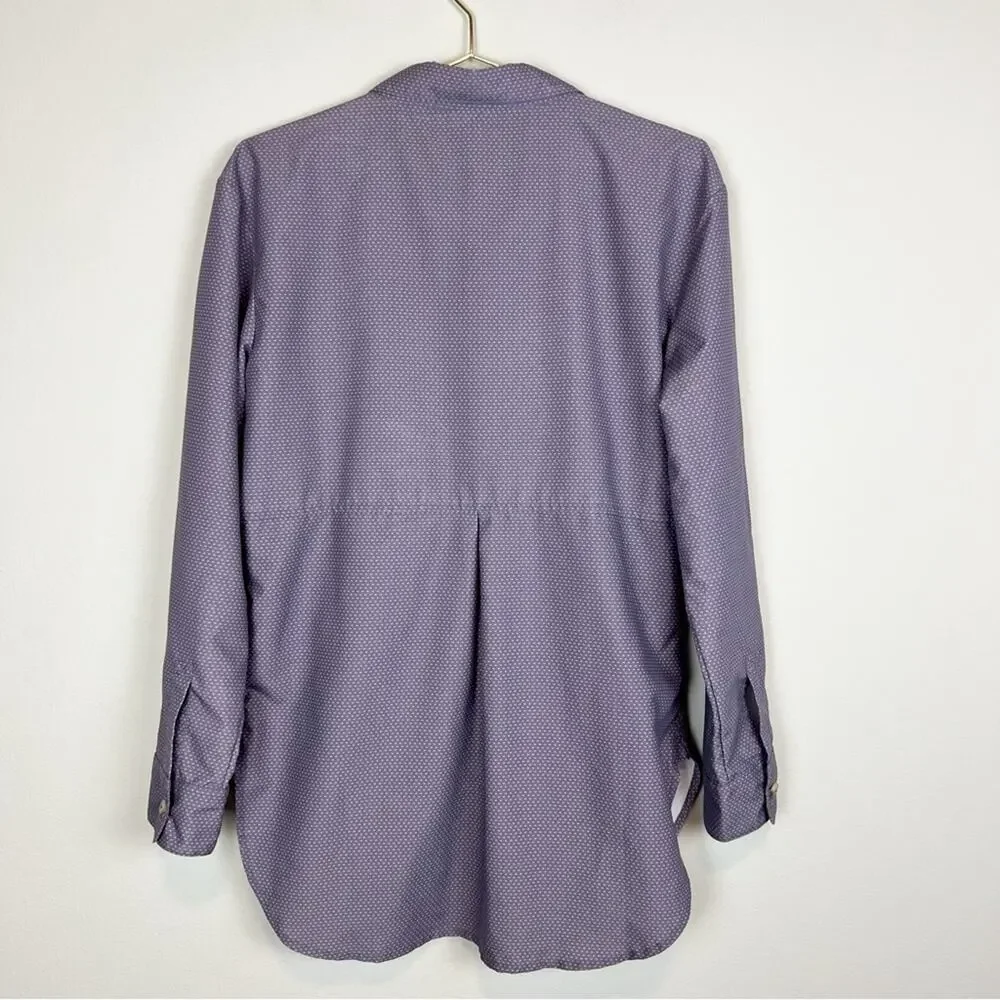 The North Face Women’s Stevie Shirt Button Up Tunic‎ Purple Size Medium - Picture 2 of 13